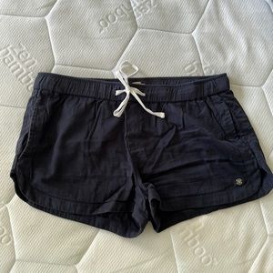 Roxy Drawstring Shorts, navy size L
